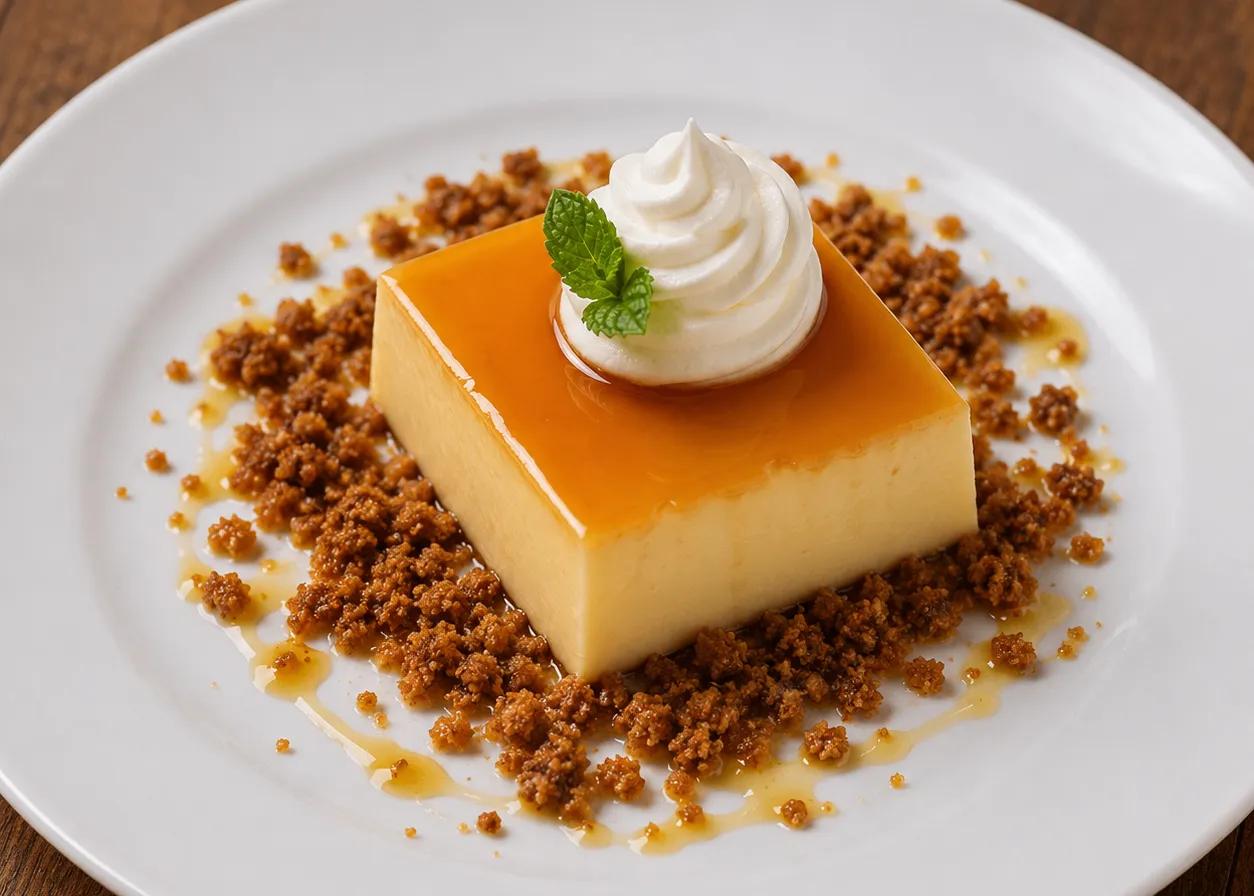 Popular item de Latin on Ocean Drive: Homemade Flan