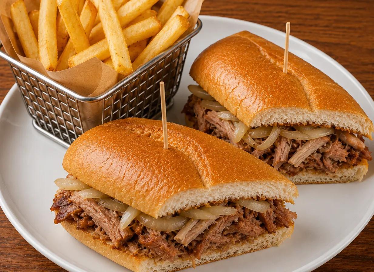 Popular item de Latin on Ocean Drive: PORK SANDWICH