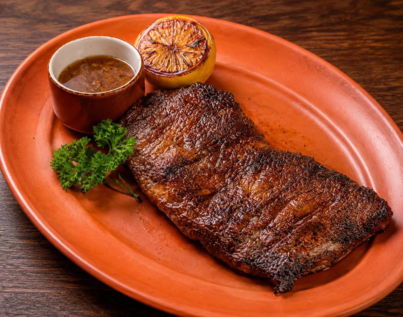 Popular item de Latin on Ocean Drive: SKIRT STEAK